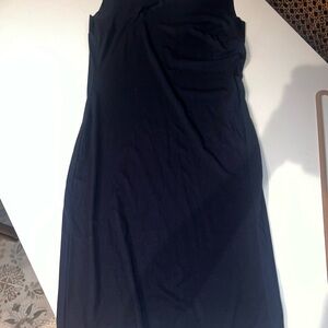 Pure Cut Dress by Wolford Medium Midnight Black Cut Out Sheath Dress Sleeveless